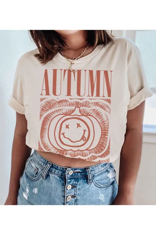 AUTUMN PUMPKIN GRAPHIC TEE / T SHIRT