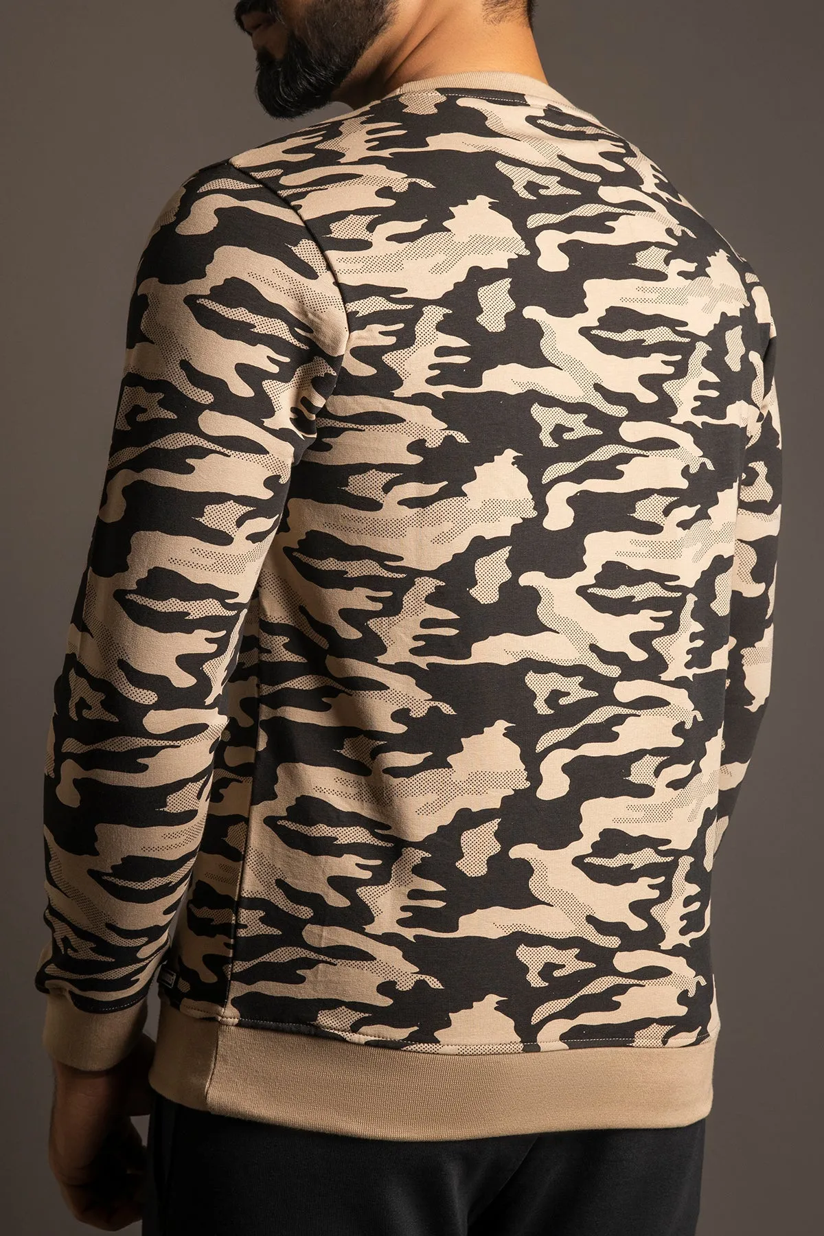 Black Camo SCLO Sweatshirt - W23 - MSW085R