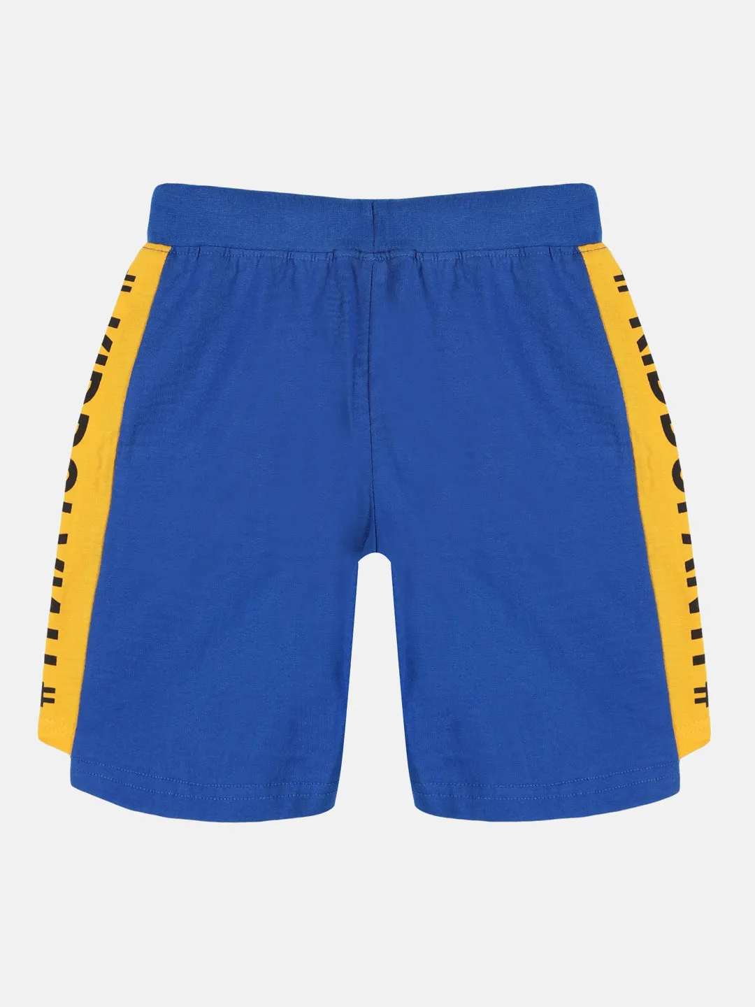 Boys Cut & Sew Knee Length Shorts Pack of 2