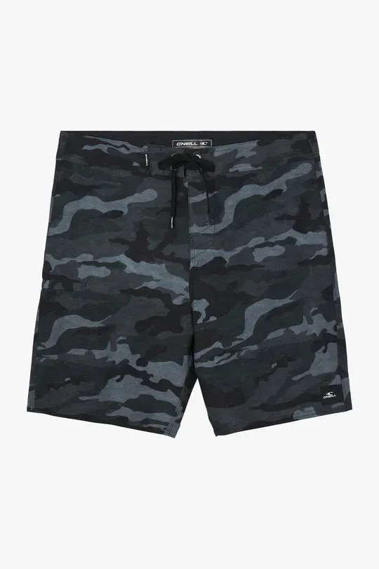 Boys Swim O'Neill Kids Hyperfreak Short - Black Camo