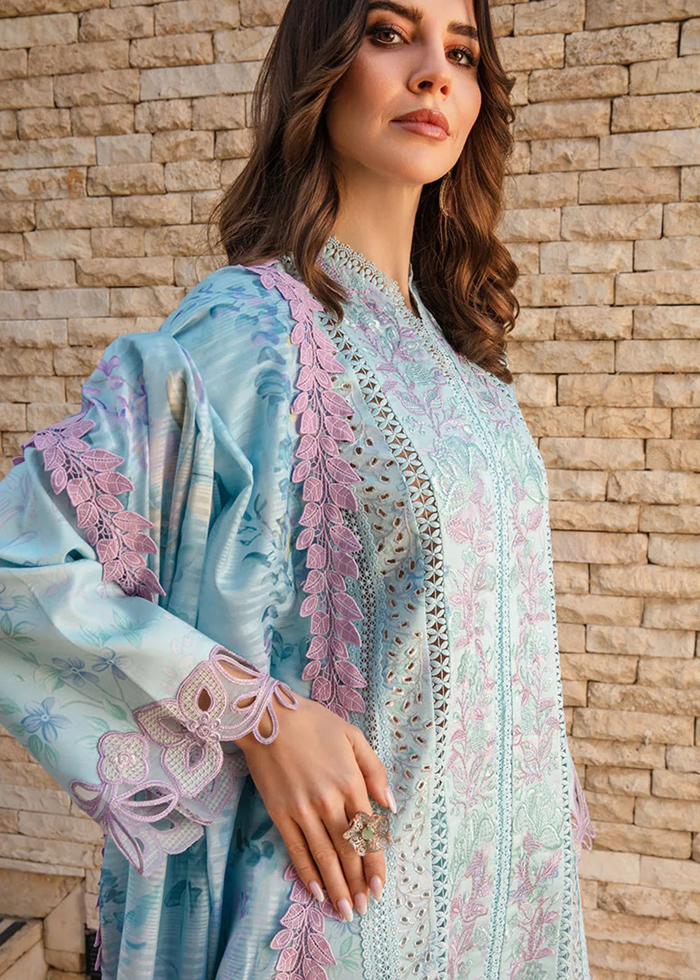 Carnation Summer Lawn Collection '24 by Rang Rasiya | OCEAN