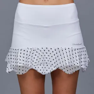 Chiquita Sienna 13" Skort (white/print)