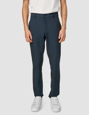 Essential Pants Slim Navy Melange