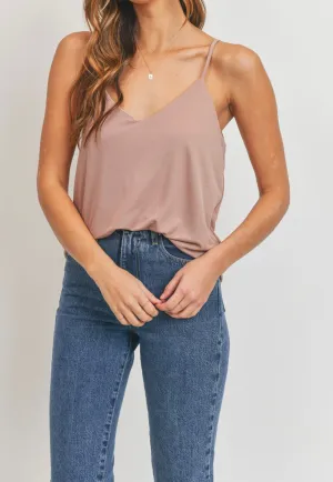 Flowy Tank Top Taupe