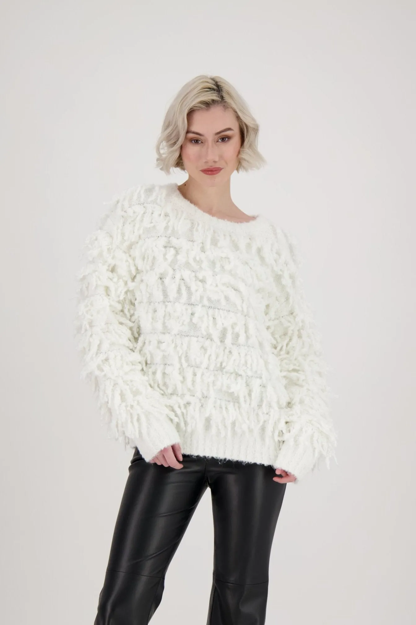 Fringe Pullover Sweater