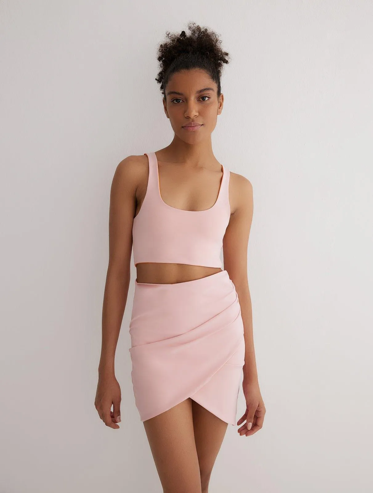 Lupe Orange/Pink Skirt