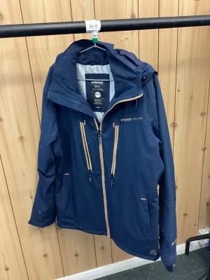 Pre-Loved Protest Prttimo Mens Snow Jacket (769) L Navy Blue: Grade B