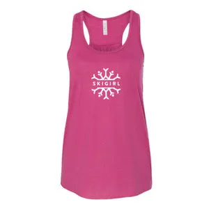 Skigirl Women's Flowy Racerback Tank