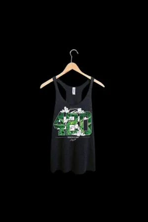 StonerDays 420 Paper Planes Racerback Tank Top