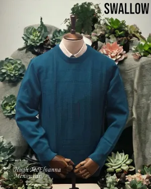 Swallow TEAL Crew Neck Sweater