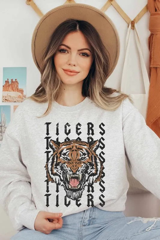 TIGERS GRAPHIC SWEATSHIRT