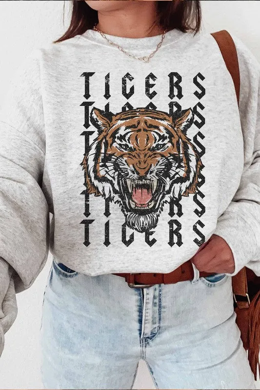 TIGERS GRAPHIC SWEATSHIRT