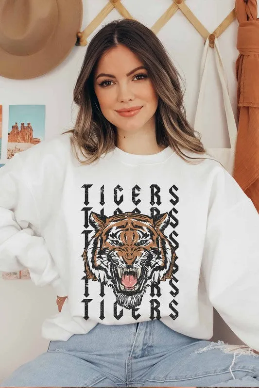 TIGERS GRAPHIC SWEATSHIRT